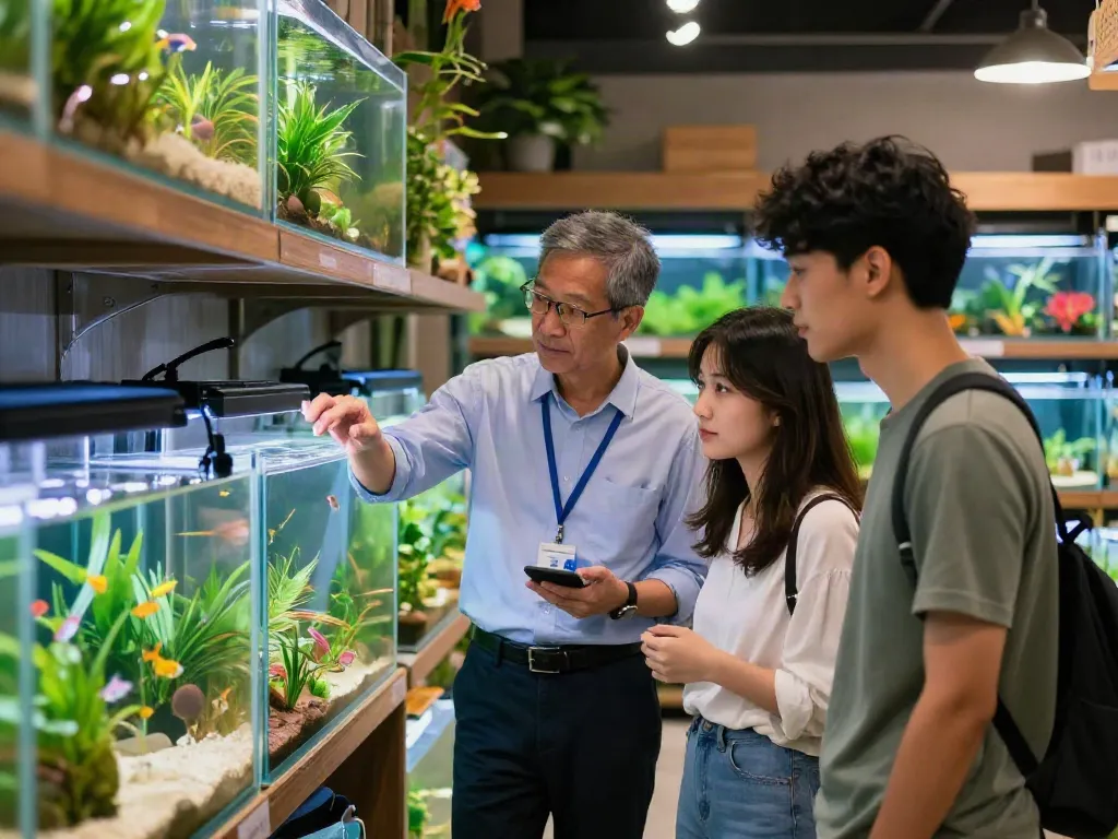 Aquaristik für Einsteiger: Professionelle Beratung von lokalen Anbietern für Einsteiger in die Aquaristik.